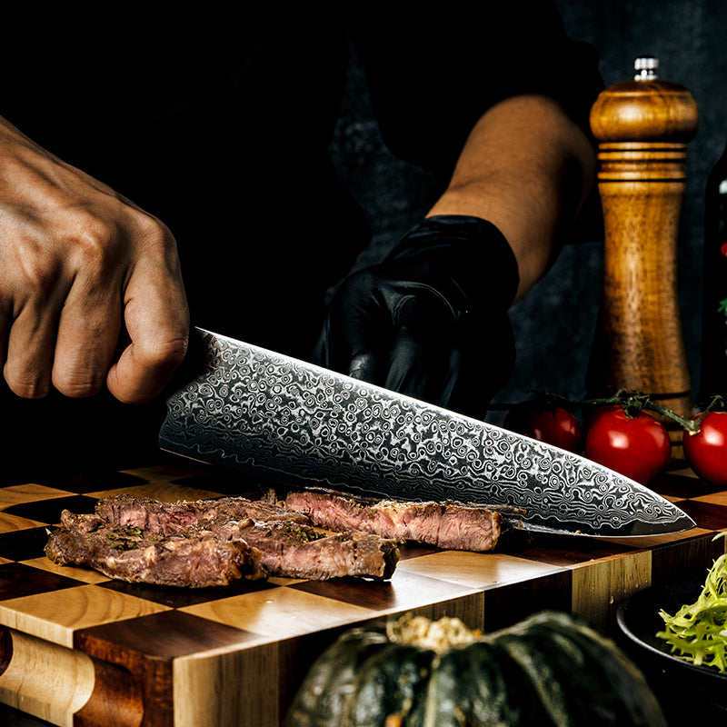 Bergenhof: Fjord 4-Piece Damascus Kitchen Knife Set