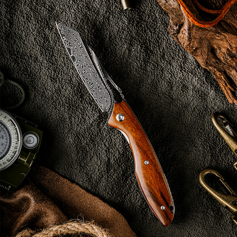 Bergenhof: Hirsch Fold-Out Outdoor Knife