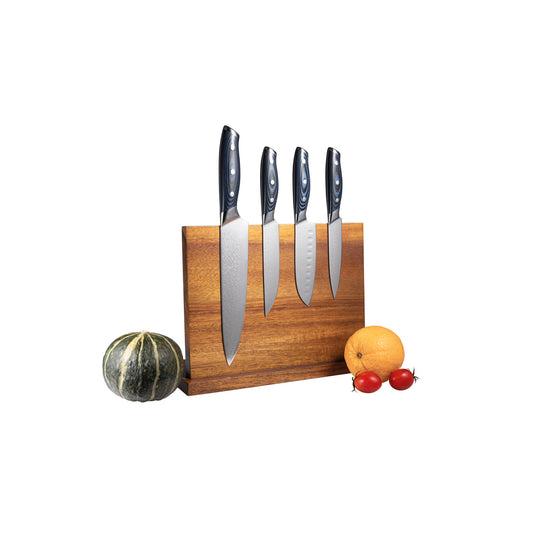 Bergenhof: Carbonized Ashtree Wood Knife Block