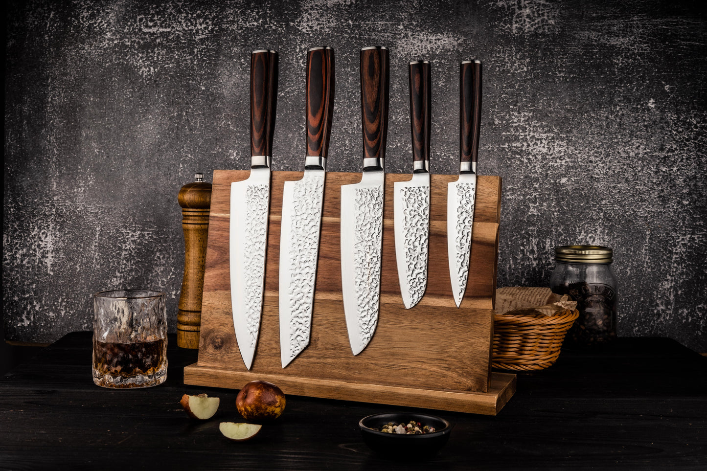 Bergenhof: Erde 6-Piece Ebony Knife Set