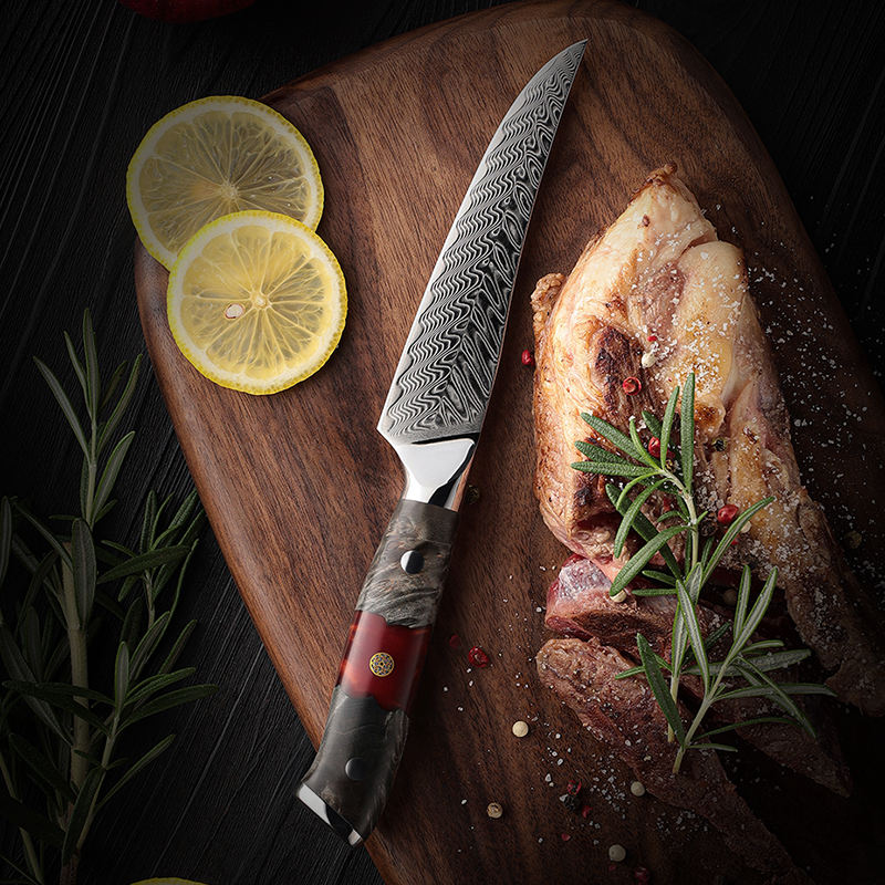 Ignis 4-Piece AUS10 Damascus Steak Set